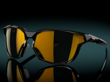 Oakley Kaast Sunglasses Black Ink Frame Prizm 24k Lenses