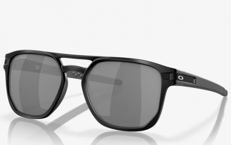 Oakley Latch Beta Sunglasses Matte Black Frame Prizm Black Polarized Lenses