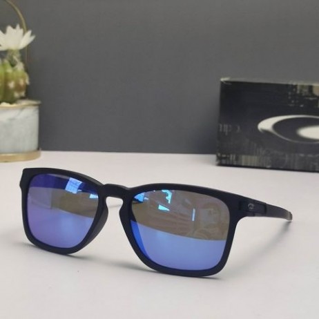 Oakley Latch Square Sunglasses Matte Black Frame Prizm Deep Water Polarized Lenses