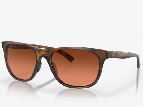 Oakley Leadline Sunglasses Matte Brown Tortoise Frame Prizm Brown Gradient Lenses