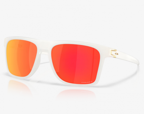 Oakley Leffingwell Seek Collection Sunglasses Matte Vapor Frame Prizm Ruby Lenses