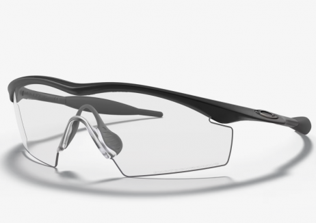 Oakley M Frame Sunglasses Black Frame Clear Lenses