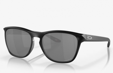 Oakley Manorburn Sunglasses Matte Black Frame Prizm Black Polarized Lenses