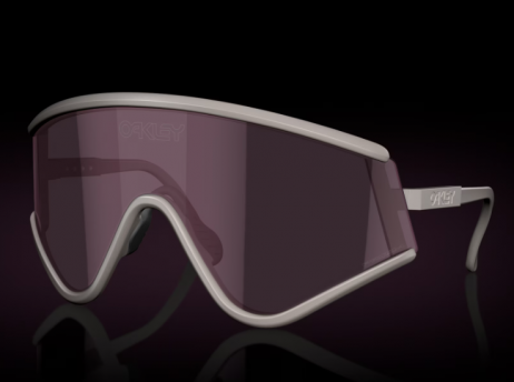 Oakley MUZM Eyeshade Sunglasses Cool Grey Frame Prizm Low Light Lenses