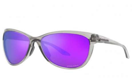 Oakley Pasque Sunglasses Grey Ink Frame Prizm Violet Lenses