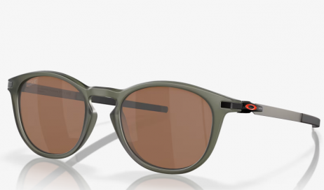 Oakley Pitchman Sunglasses Matte Olive Ink Frame Prizm Tungsten Lenses