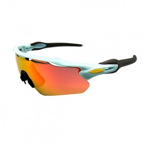 Oakley Radar EV Path OO9275 Sunglasses Blue Black Frame Prizm Ruby Lens