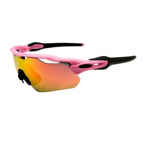 Oakley Radar EV Path OO9275 Sunglasses Pink Black Frame Prizm Ruby Lens