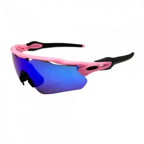 Oakley Radar EV Path OO9275 Sunglasses Pink Frame Prizm Sapphire Lens