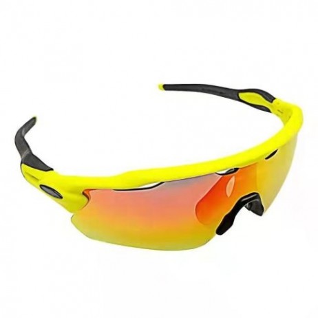 Oakley Radar EV Path OO9275 Sunglasses Yellow Frame Prizm Ruby Lens