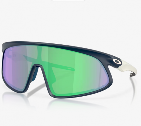 Oakley RSLV Pacific Trail Collection Sunglasses Matte Abyss Frame Prizm Road Jade Lenses