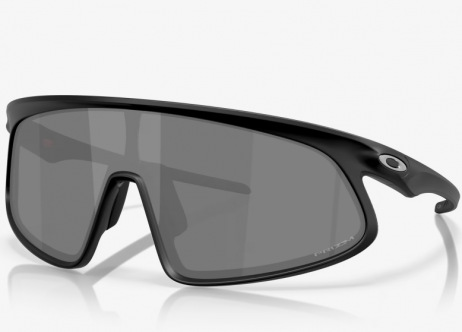 Oakley RSLV Sunglasses Matte Black Frame Prizm Black Lenses