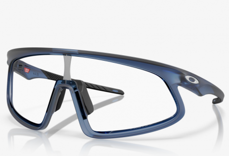 Oakley RSLV Sunglasses Matte Transparent Stonewash Frame Photochromic Lenses