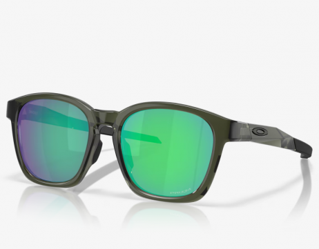Oakley Shackle Sunglasses Olive Ink Frame Prizm Jade Lenses
