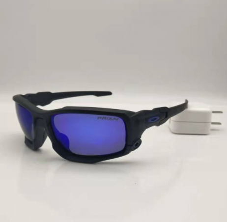 Oakley SI Ballistic Shocktube Sunglasses OO9329 Black Frame Polarized Blue Lens