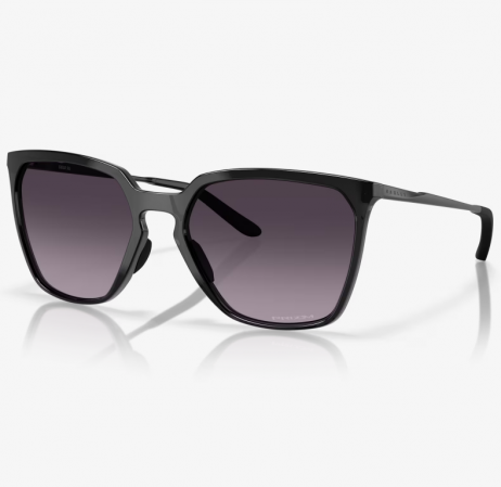 Oakley Sielo SQ Sunglasses Polished Black Ink Frame Prizm Grey Gradient Lenses