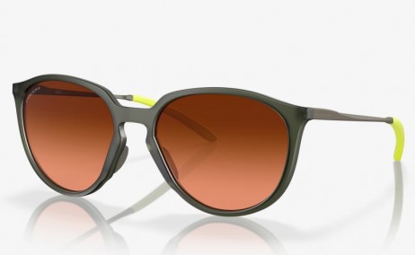 Oakley Sielo Sunglasses Matte Olive Ink Frame Prizm Brown Gradient Lenses