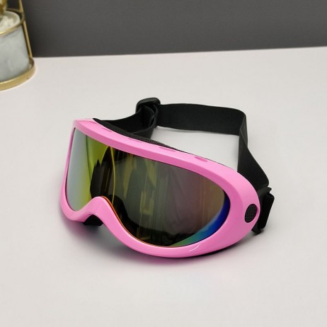Oakley Ski Goggles Pink Frame Anti-fog Galaxy Lenses