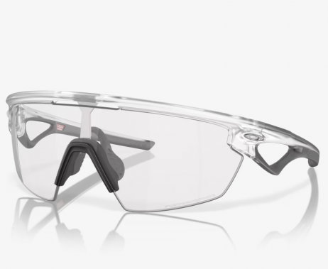 Oakley Sphaera Sunglasses Matte Clear Frame Photochromic Lenses