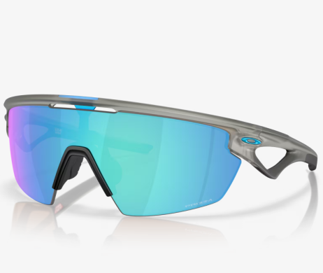 Oakley Sphaera™ Slash Sunglasses Matte Grey Ink Frame Prizm Sapphire Lenses