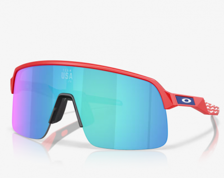 Oakley Sutro Lite Sunglasses Redline Frame Prizm Sapphire Lenses