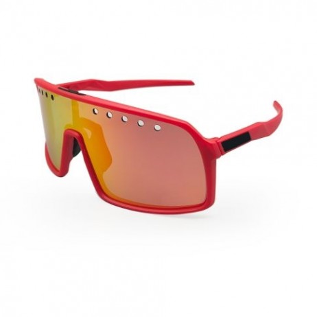 Oakley Sutro Sunglass OO9406A Red Frame Prizm Ruby Lens