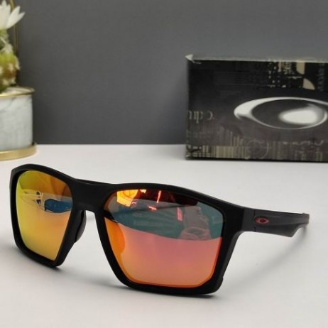 Oakley Targetline Sunglasses Matte Black Frame Prizm Polarized Ruby Lenses