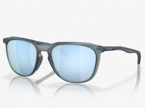 Oakley Thurso Sunglasses Matte Crystal Black Frame Prizm Deep Water Polarized Lenses