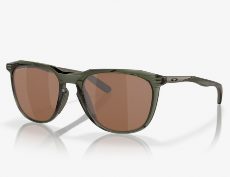 Oakley Thurso Sunglasses Olive Ink Frame Prizm Tungsten Polarized Lenses