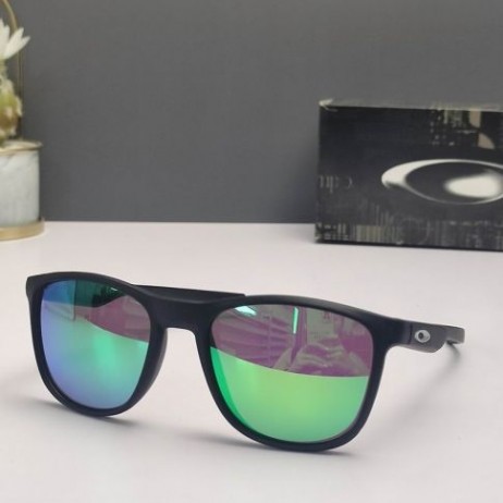 Oakley Trillbe X Sunglasses Matte Black Frame Prizm Galaxy Jade Polarized Lenses