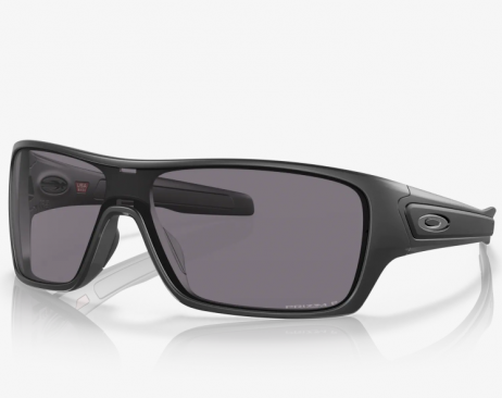 Oakley Turbine Rotor Sunglasses Matte Black Frame Prizm Grey Polarized Lenses