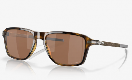 Oakley Wheel House Sunglasses Polished Brown Tortoise Frame Prizm Tungsten Polarized Lenses
