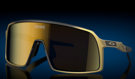 Oakley X Fortnite Midas Sutro Sunglasses Fortnite Midas Frame Prizm 24k Lenses