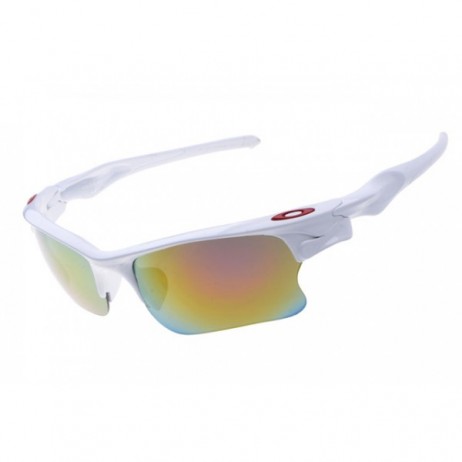 Oakley fast jacket white sunglasses