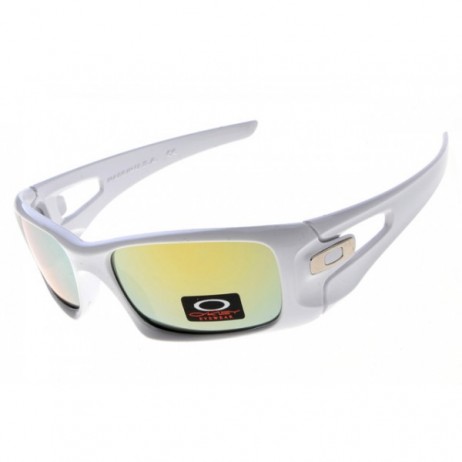Oakley crankcase sunglasses white / fire iridium