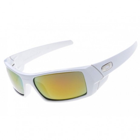 Oakley Gascan sunglasses white frame fire iridium lens