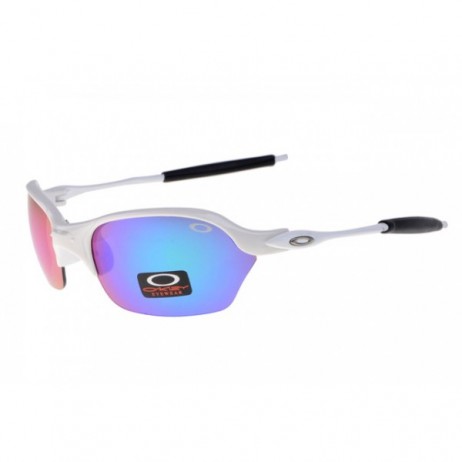 Oakley Half-X sunglasses polished white / ice iridium