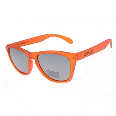 Oakley frogskins crystal orange sunglasses