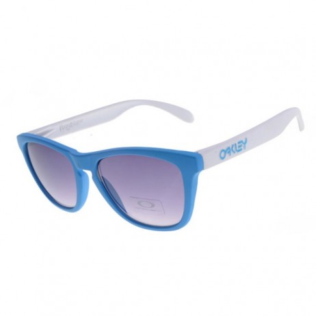 Oakley special edition heritage frogskins blue / white