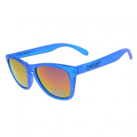 Oakley crystal blue frogskins sunglasses
