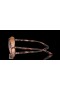 Oakley Feedback Vr50 Brown Gradient Lenses Rose Gold Frame Sunglasses