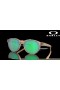 Oakley Reedmace Prizm Jade Polarized Lenses Matte Sepia Frame Sunglasses