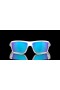 Oakley Cables Prizm Sapphire Polarized Lenses Polished Clear Frame Sunglasses