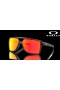 Oakley Castel Prizm Ruby Lenses Matte Grey Smoke Frame Sunglasses