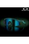 Oakley Hydra Prizm Sapphire Lenses Trans Artic Surf Frame Sunglasses