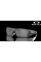 Oakley Heliostat Prizm Black Lenses Steel Frame Sunglasses