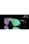 Oakley BXTR Metal Introspect Collection Prizm Jade Lenses Metal Black Frame Sunglasses