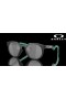 Oakley HSTN Introspect Collection Prizm Black Lenses Matte Black Ink Frame Sunglasses