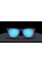 Oakley Frogskins (Low Bridge Fit) Prizm Sapphire Lenses Matte Black Frame Sunglasses