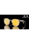 Oakley HSTN Metal Prizm 24k Polarized Lenses Sepia Frame Sunglasses